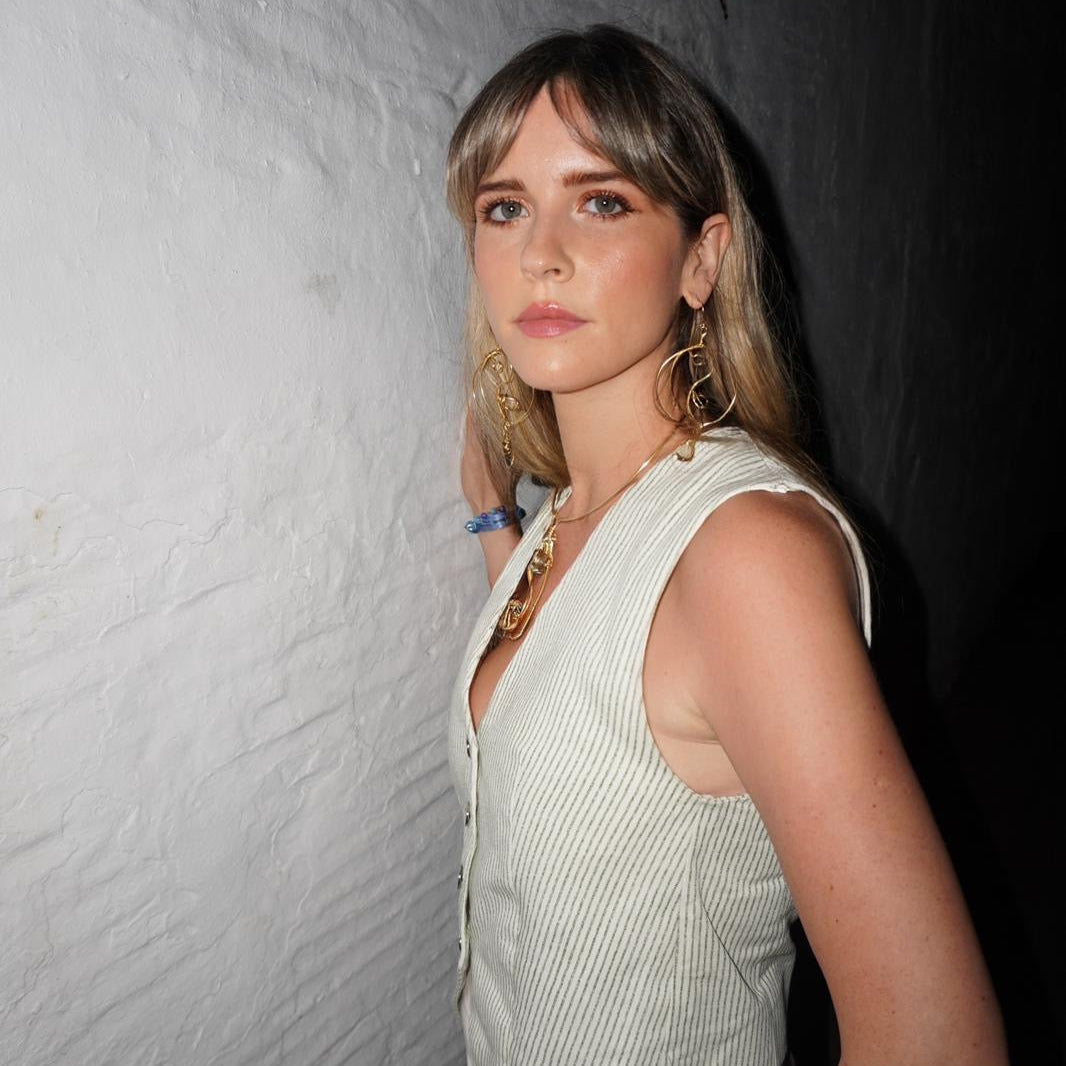 Yin Yang Earrings - Gold