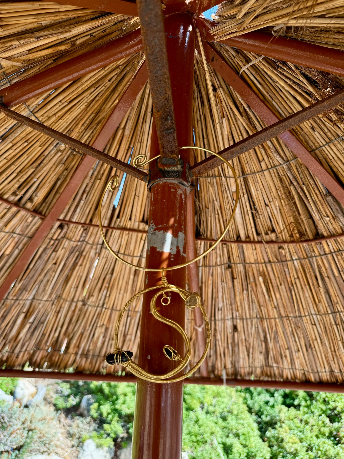 Yin Yang Necklace - Gold