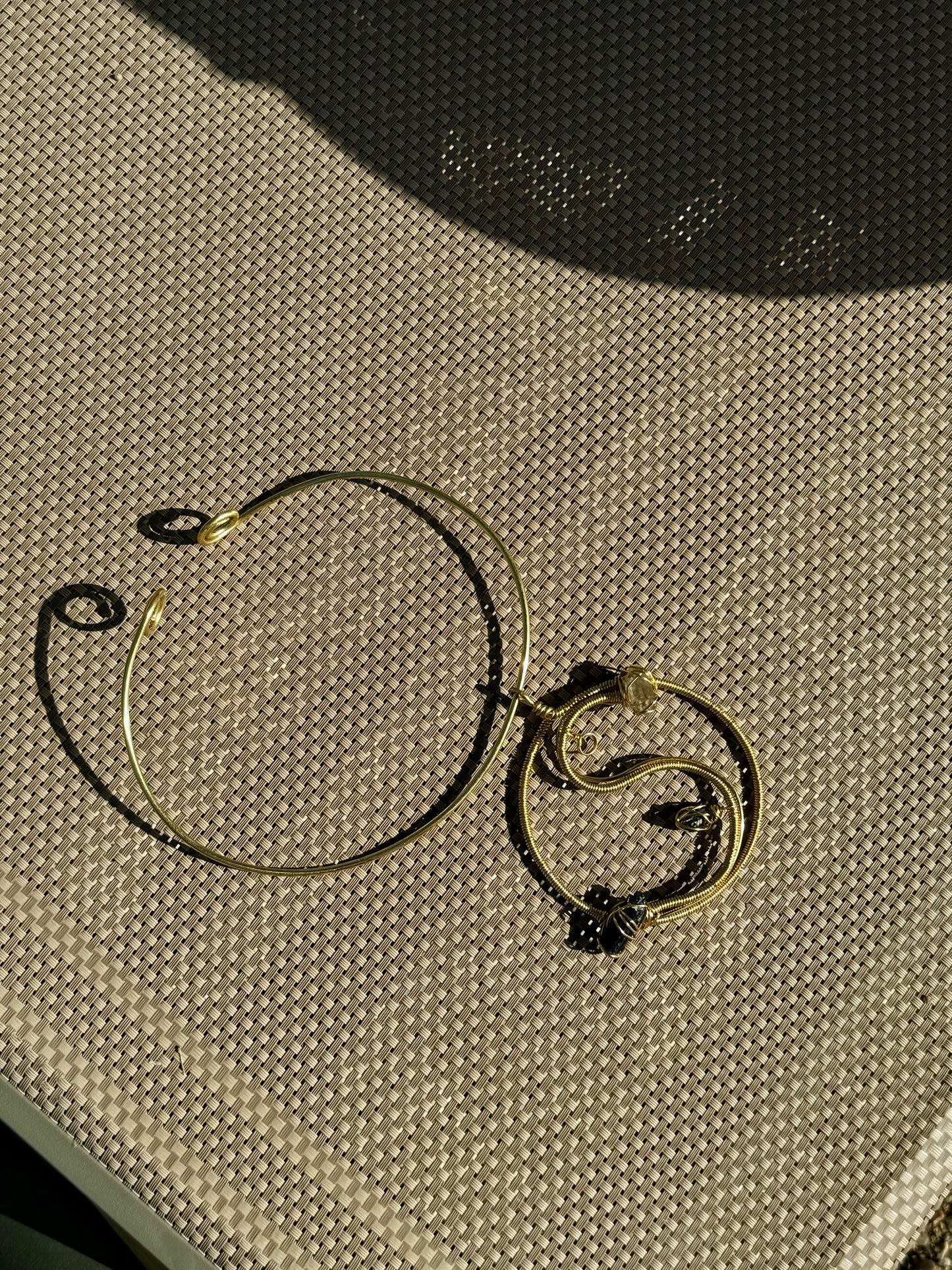Yin Yang Necklace - Gold