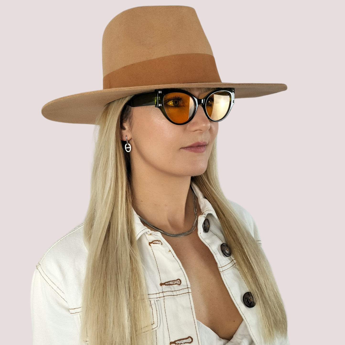 RILEY FEDORA - CAMEL