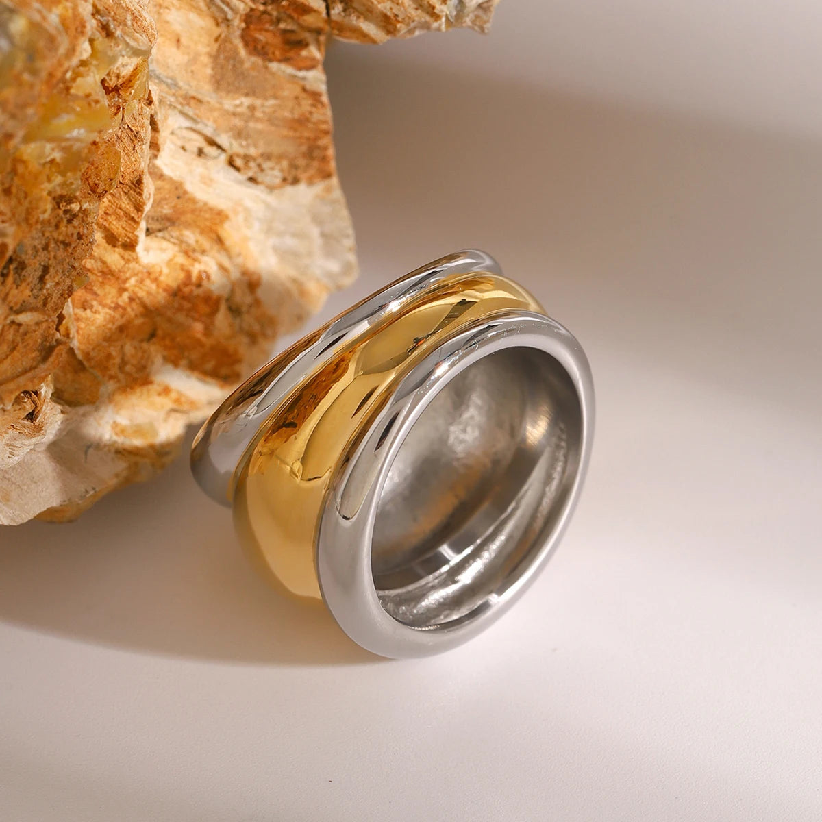 Layered Metal Ring