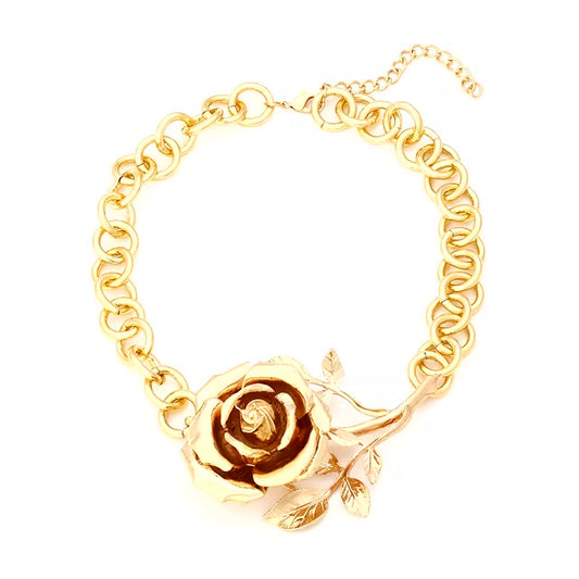 Rose Statement Necklace