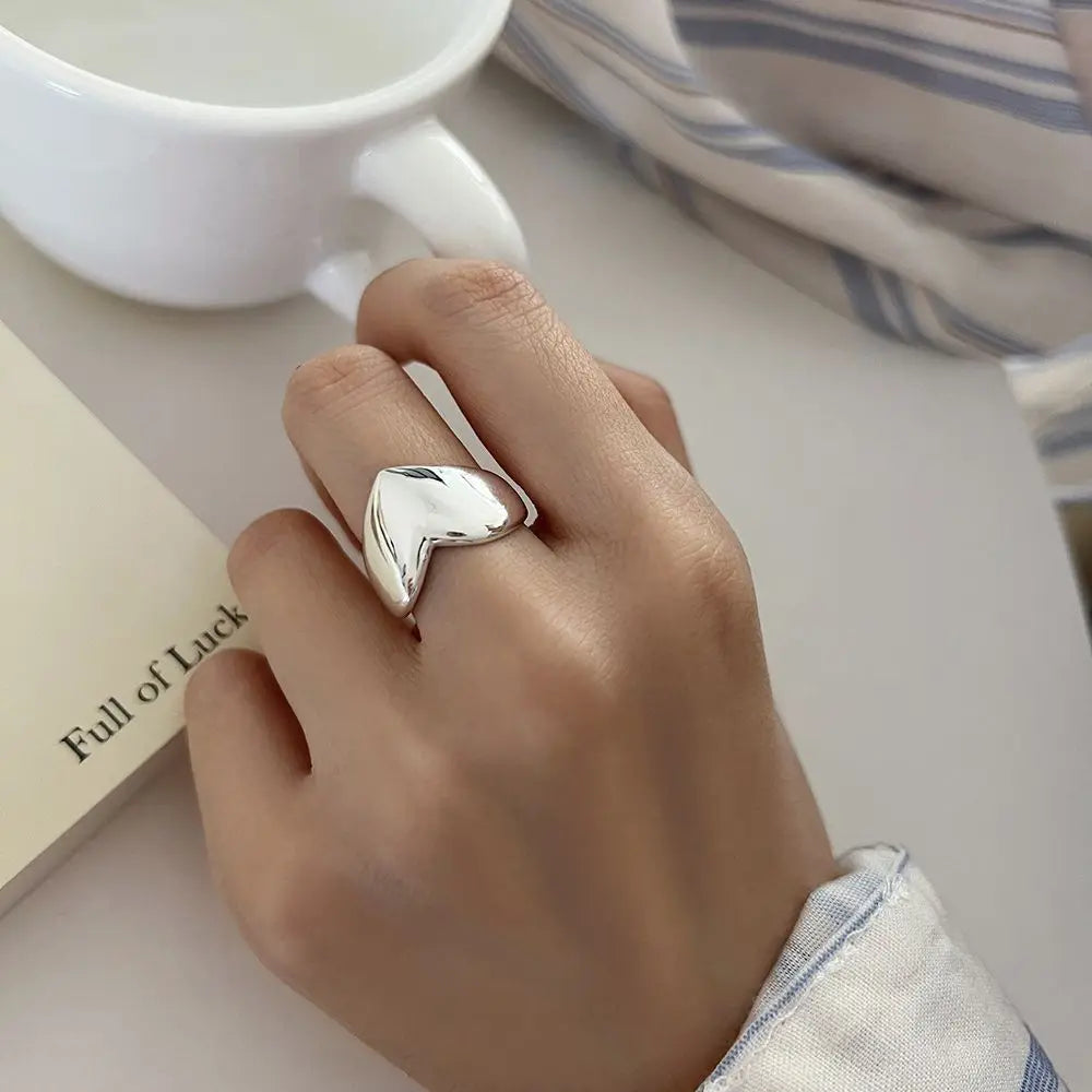 Heart Adjustable Ring