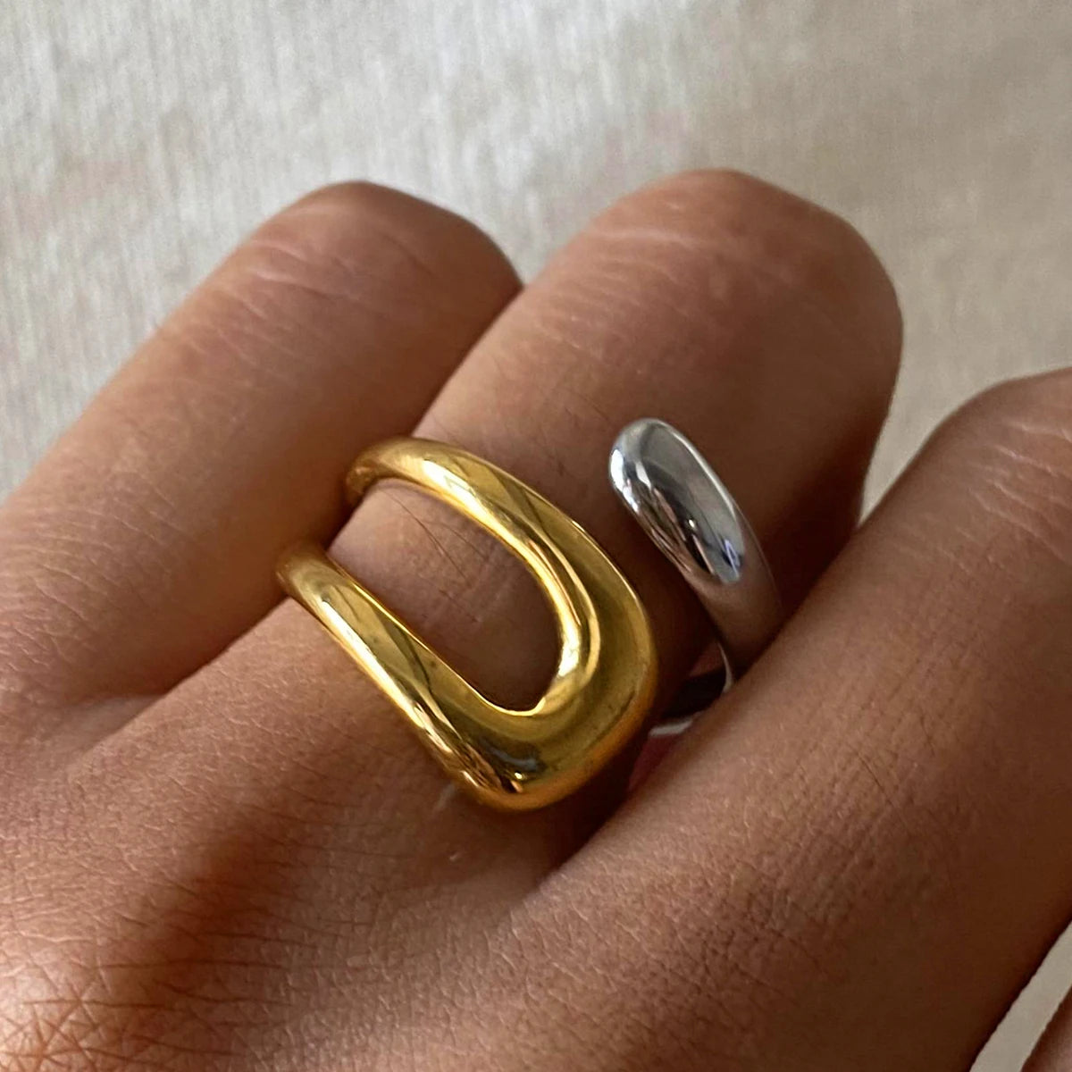 Asymmetric Open Ring