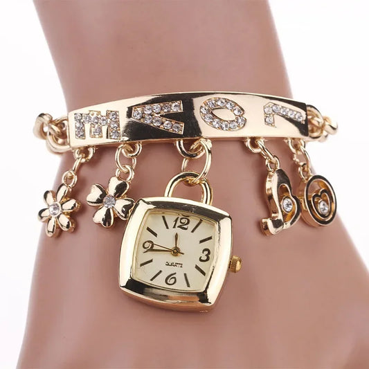 Watch Charm Bracelet