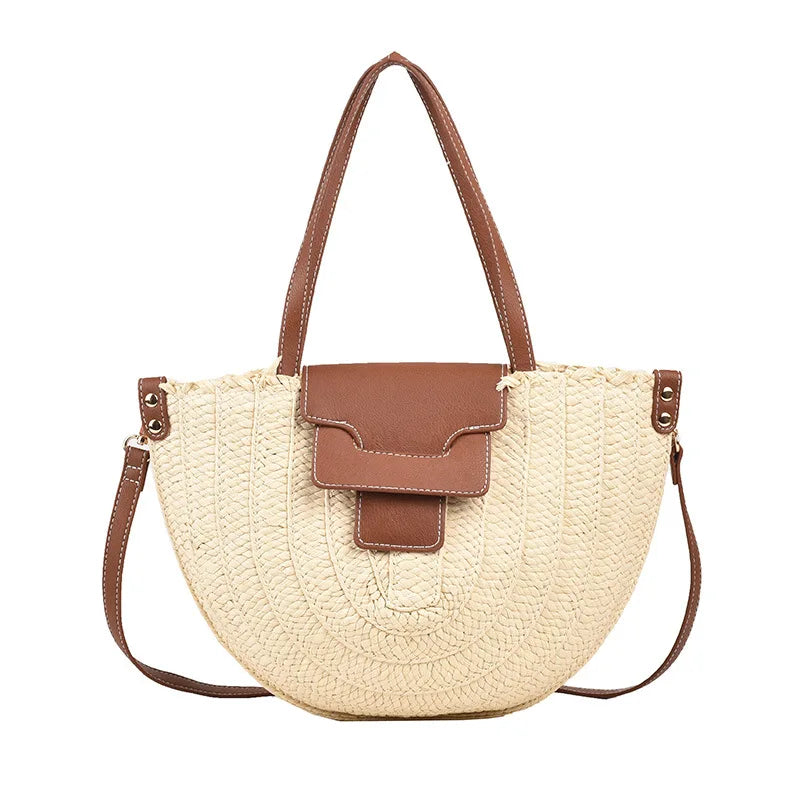 Luna Straw Crossbdoy Bag