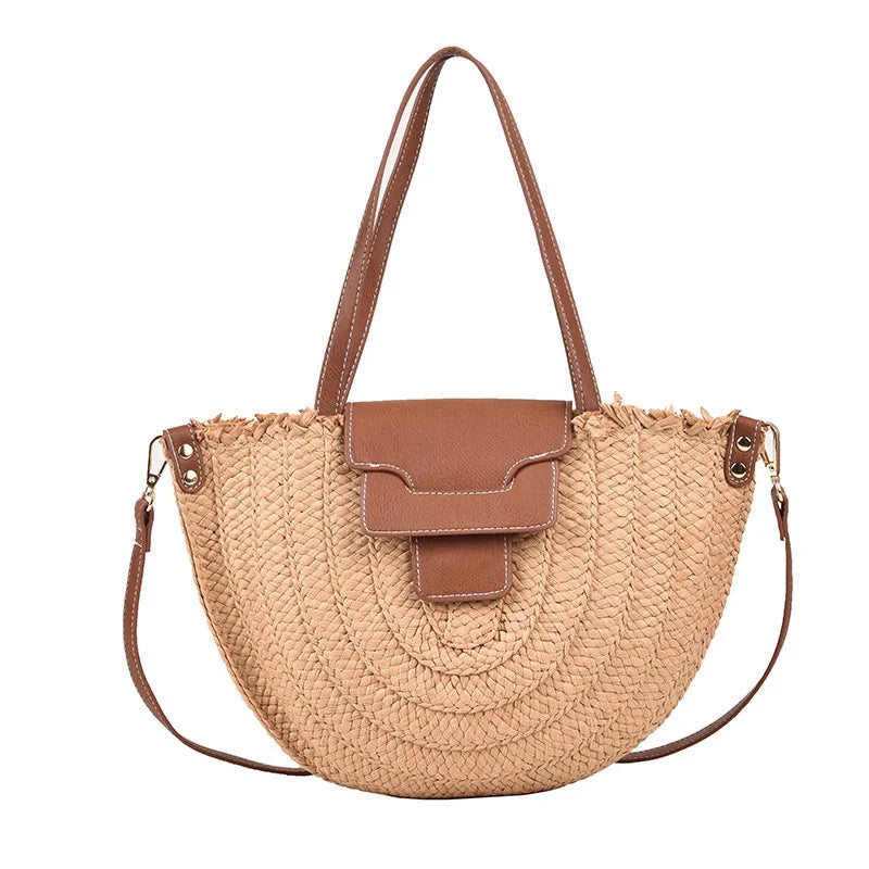 Luna Straw Crossbdoy Bag