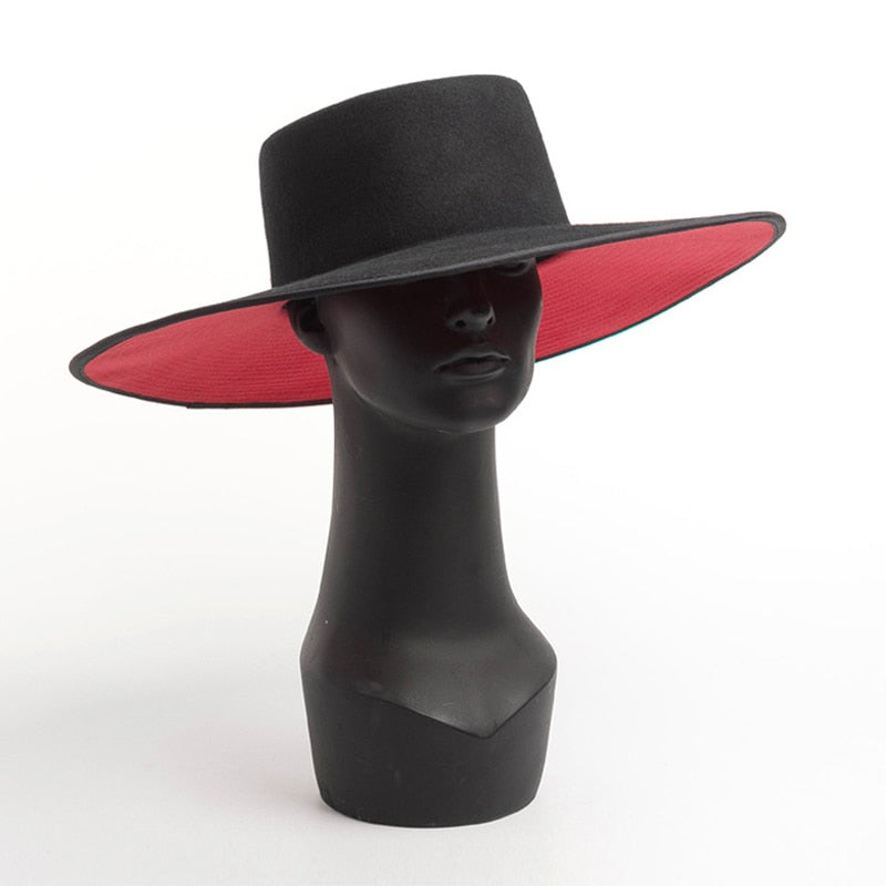 Sabrina Wide Brim Hat freeshipping - G-O-D-A