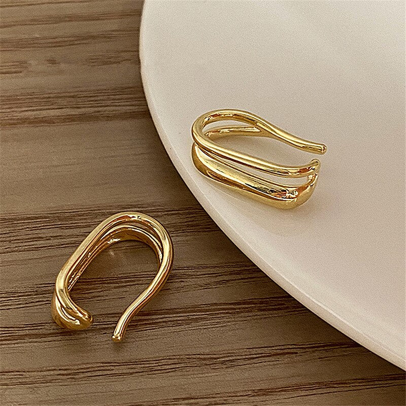 Clip On Earrings freeshipping - G-O-D-A